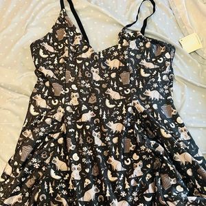 Blackmilk trash panda strap dress(mini)